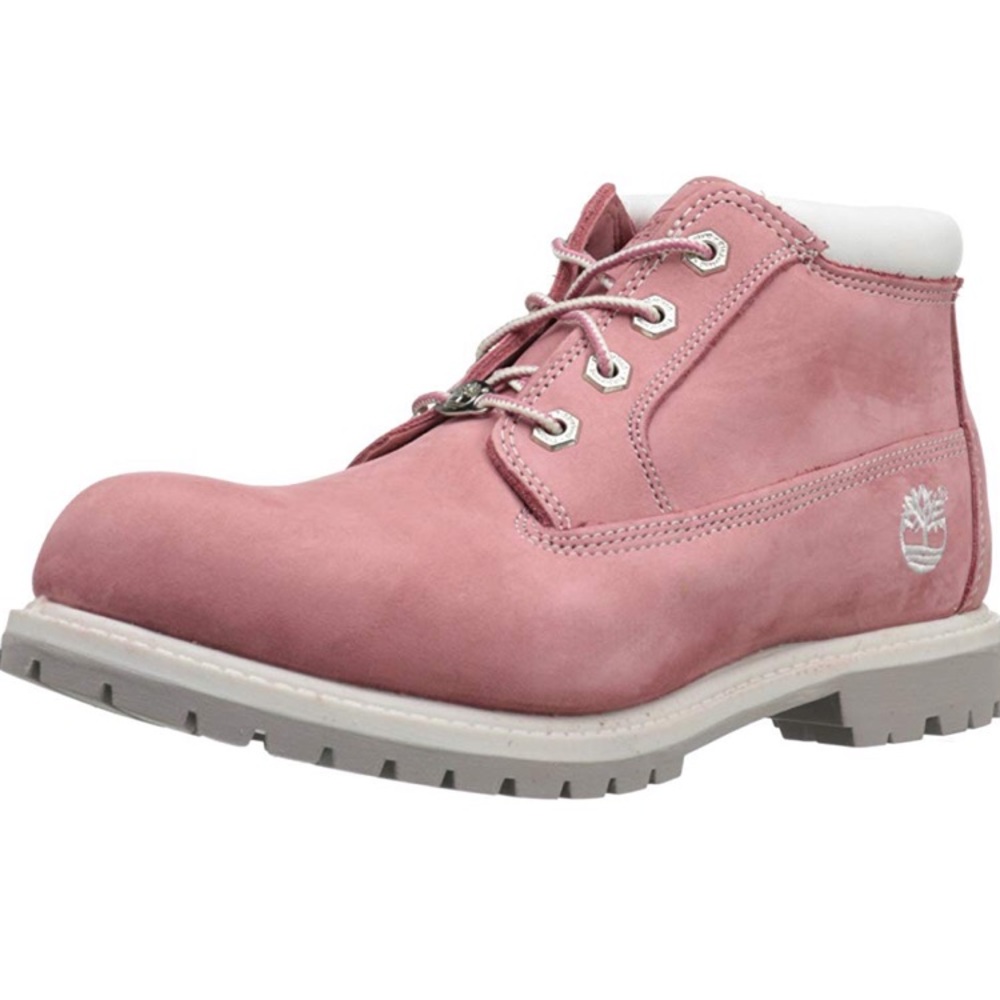 Pink Timberlands